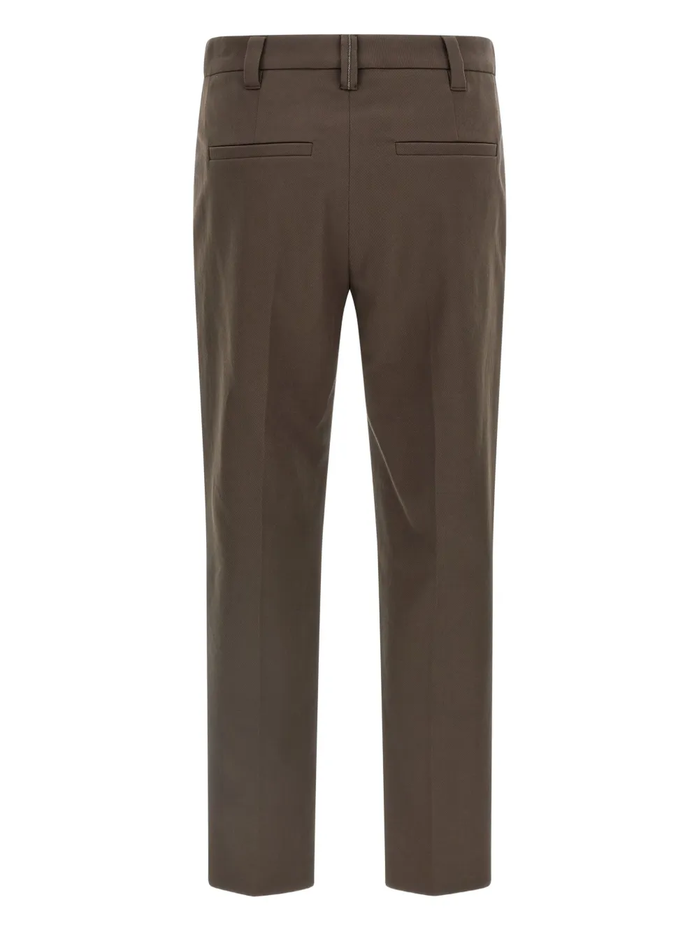 Brunello Cucinelli Broek met Monile-detail - Bruin