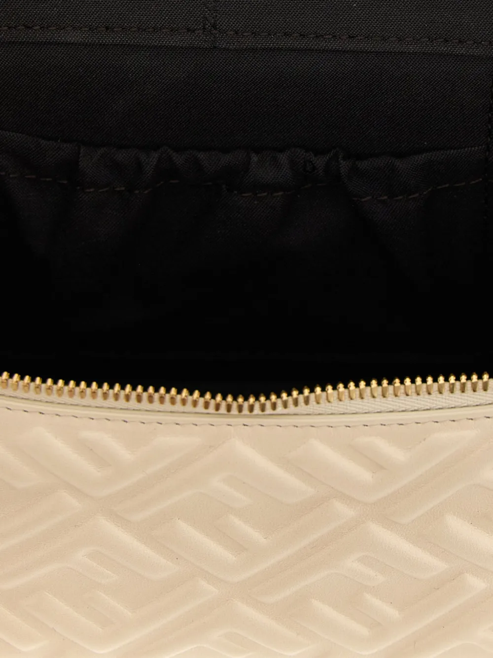 FENDI Vanity gewatteerde shopper met FF-patroon Beige
