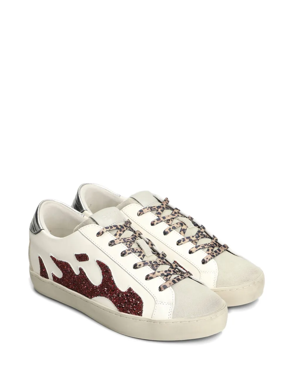 Gamin Dopamine sneakers met glitter - Wit