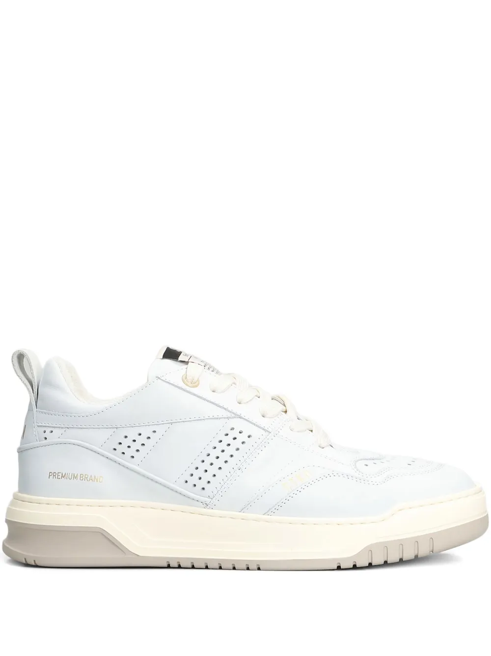 Stkn Skater-U leather sneakers | White | Image 1