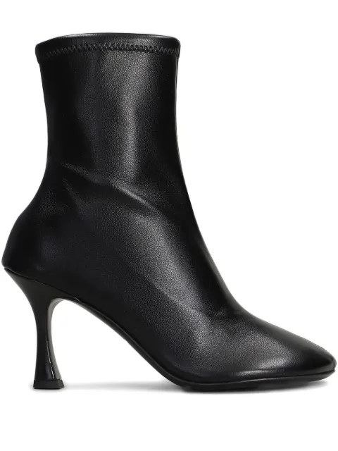 3juin stretch-leather heeled boots