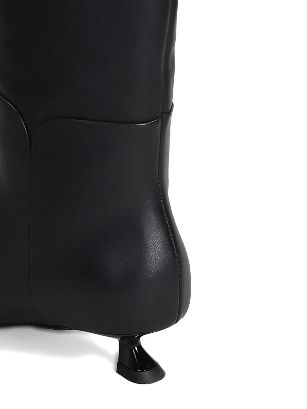 3juin pointed-toe knee-high boots Black