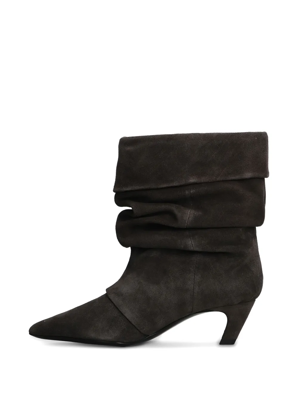 Ash 50mm Suede Boots In Gray