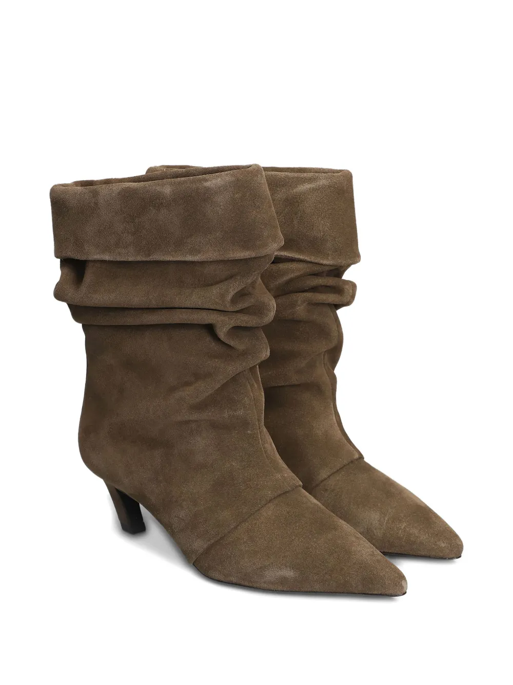 Ash 50mm suede boots Brown