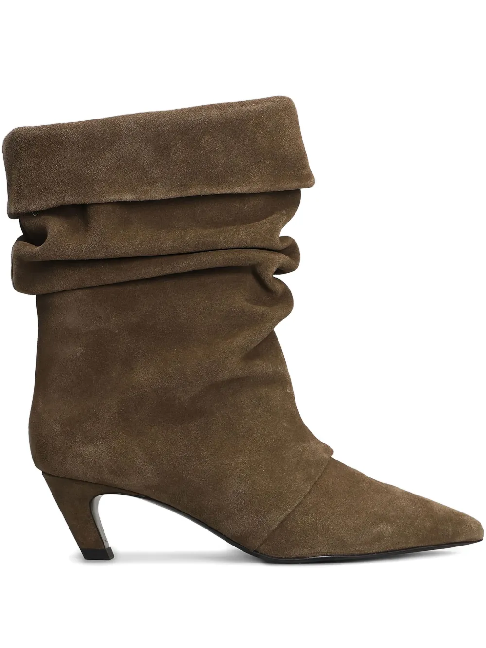 Ash 50mm suede boots Brown