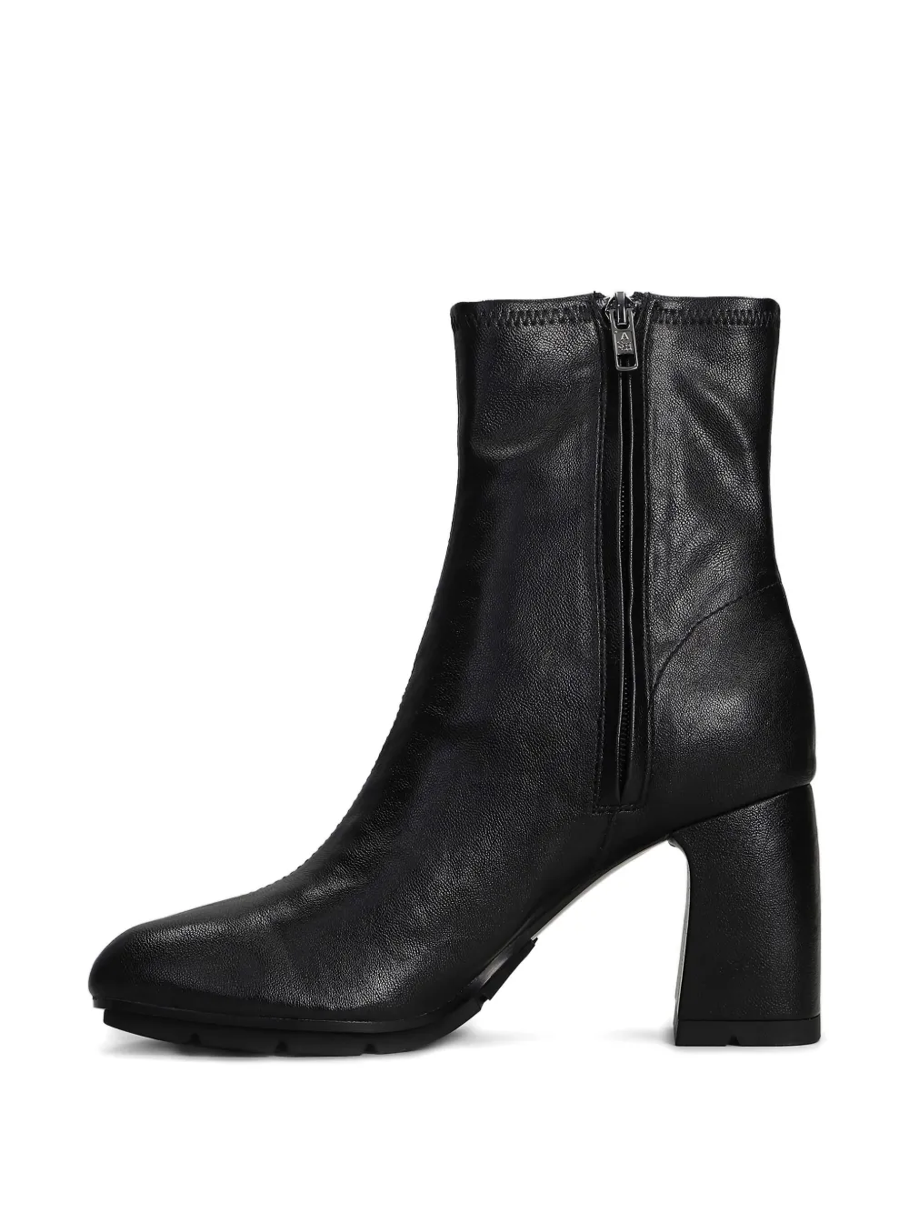 Ash 80mm leather boots Black