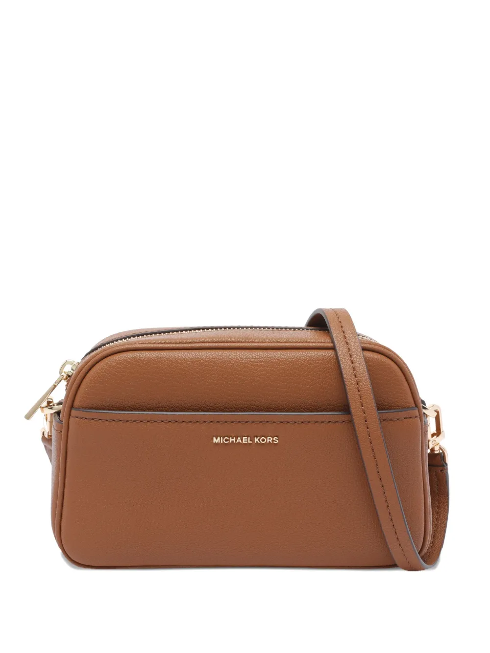 Michael Michael Kors ジップ ショルダーバッグ - ブラウン Michael Michael Kors ジップ ショルダーバッグ - ブラウン