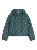 Weekend Max Mara quilted hooded jacket - Green