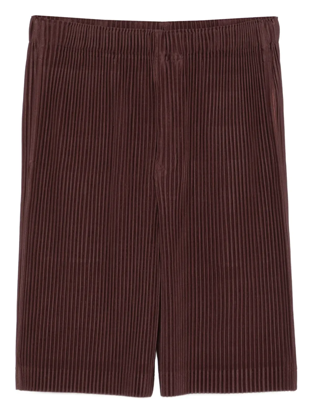 Homme Plissé Issey Miyake pleated shorts | Brown | Image 1