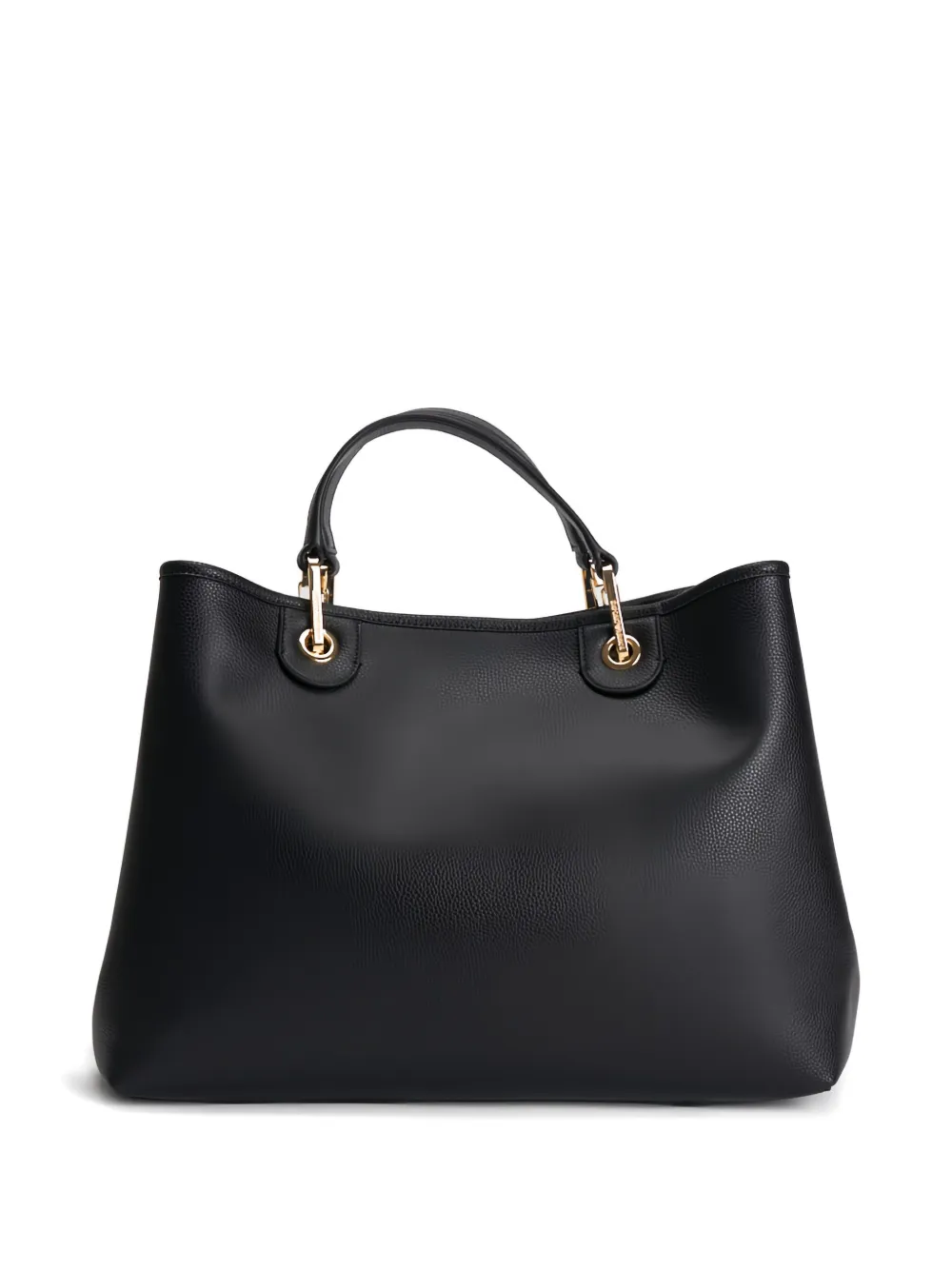 Emporio Armani medium MyEA tote bag - Zwart