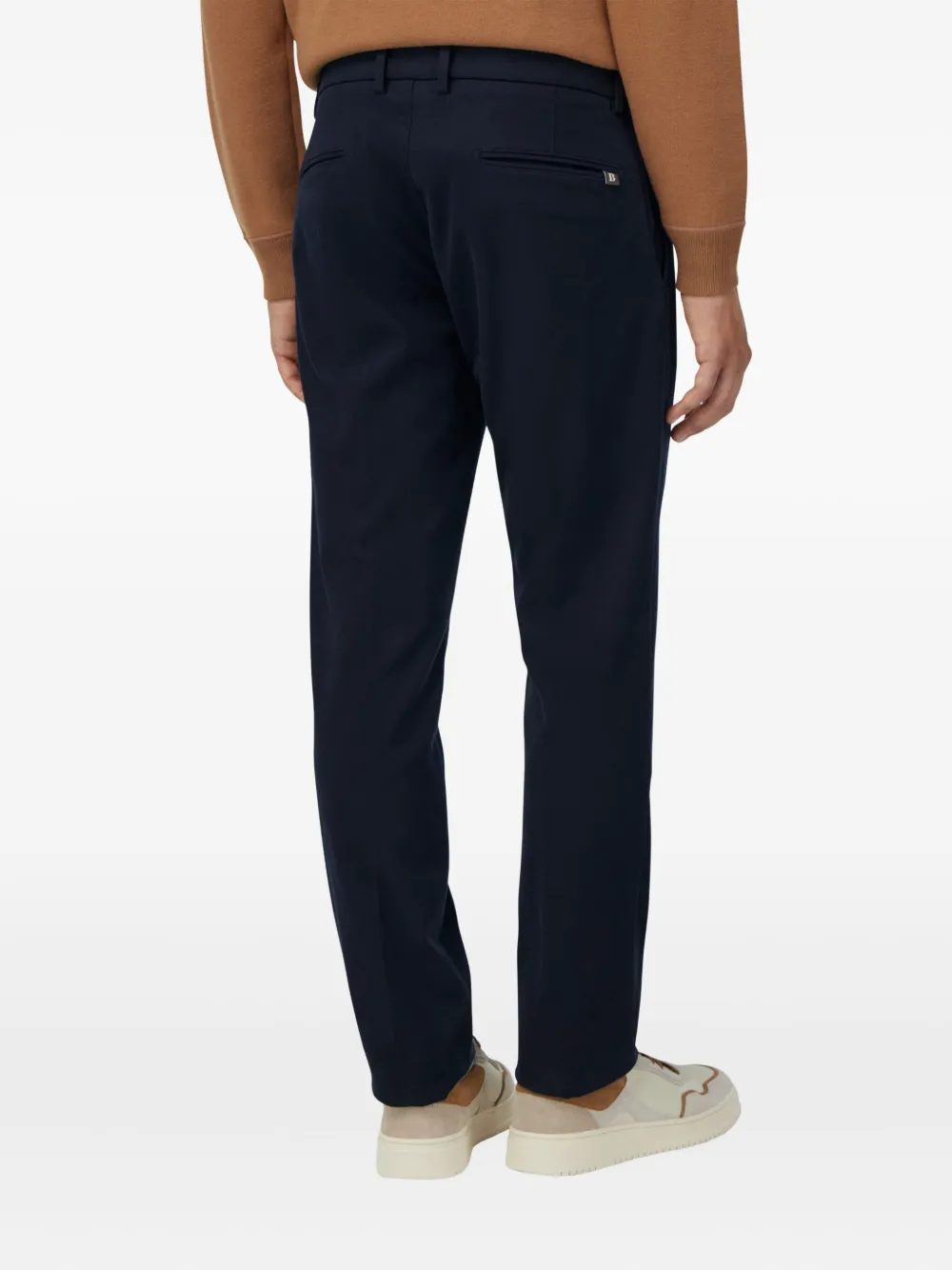 Boggi Milano Straight broek Blauw