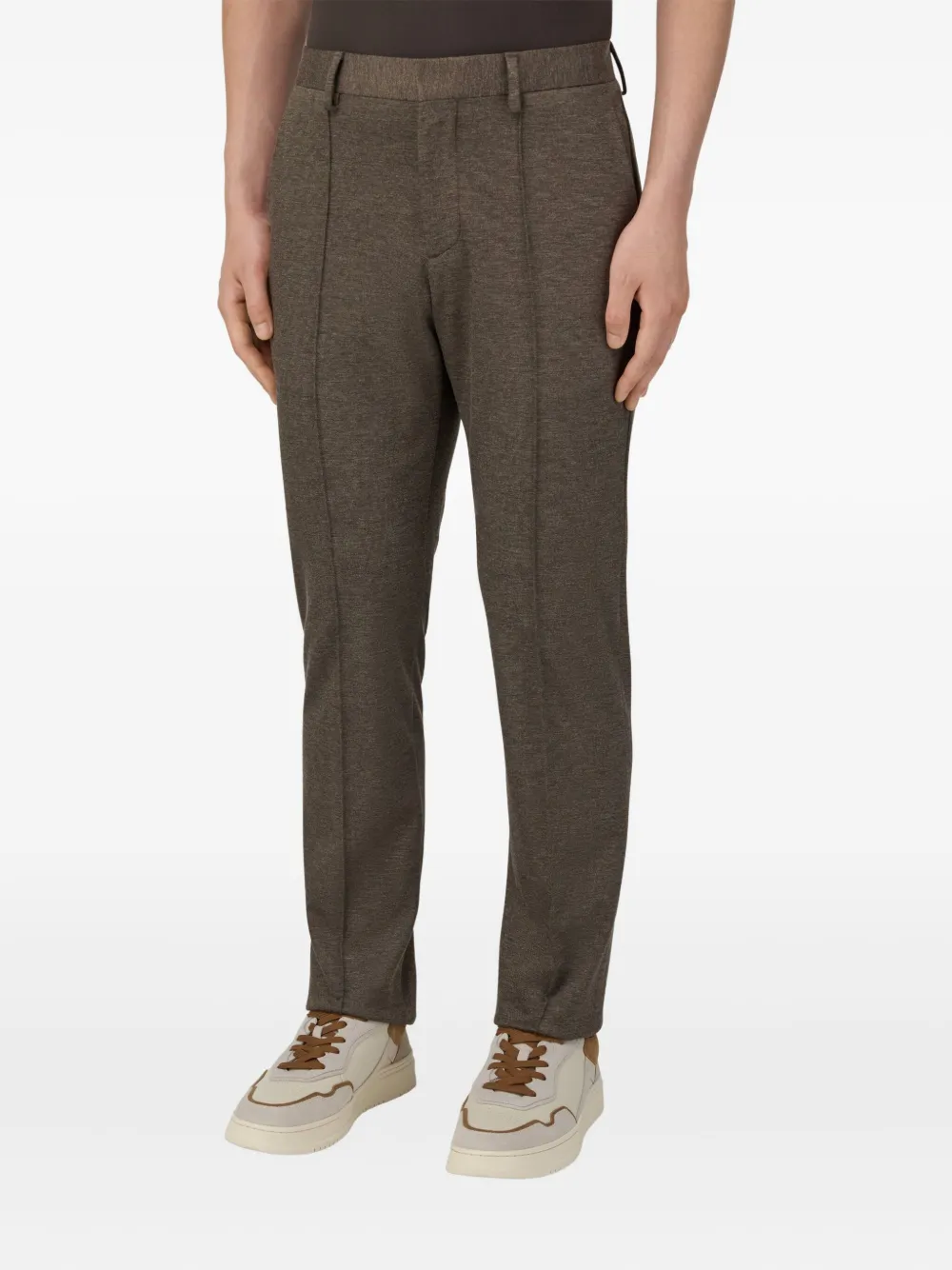 Boggi Milano Broek met trekkoord Bruin