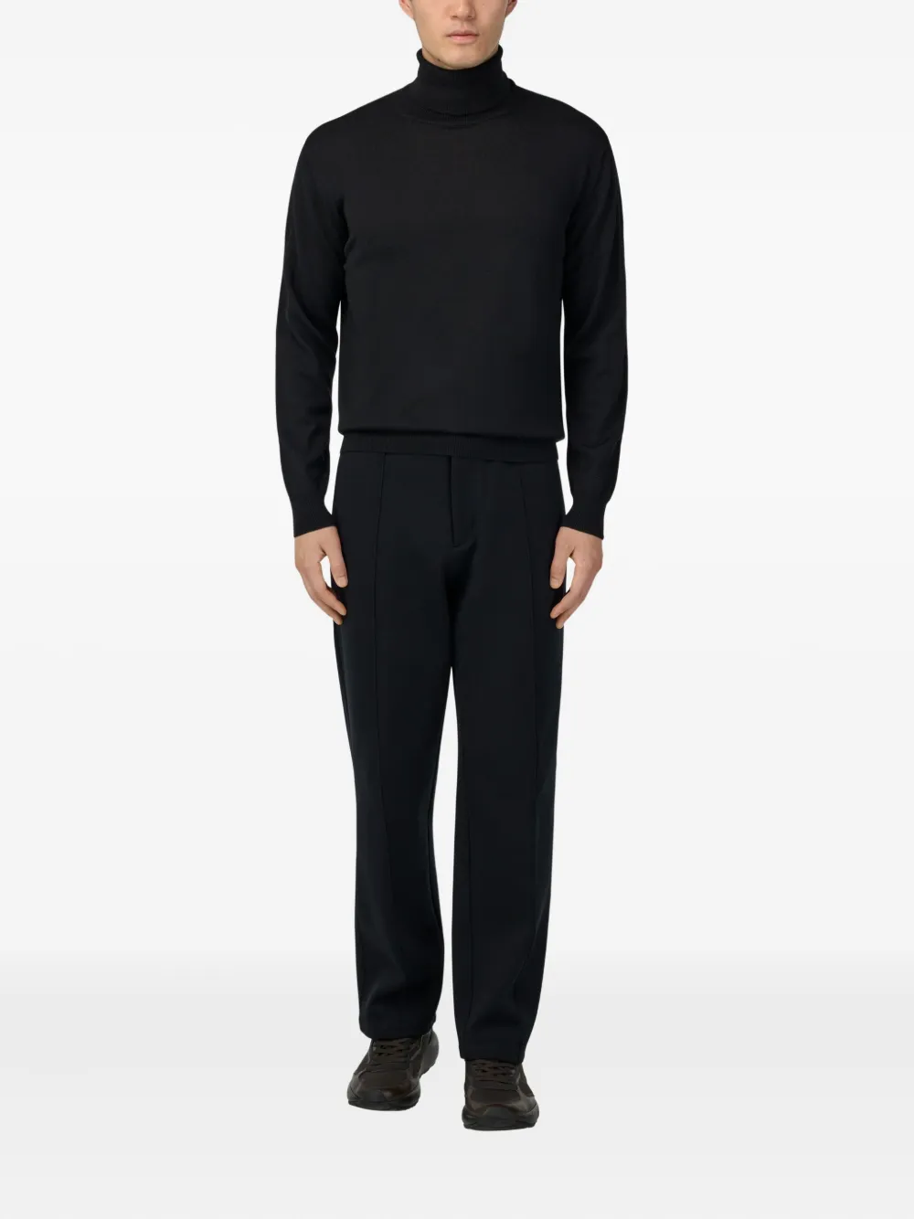Boggi Milano turtleneck merino wool sweater | Knitted Sweaters | Image 2