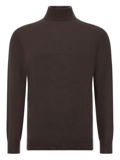 Boggi Milano turtleneck merino wool sweater 