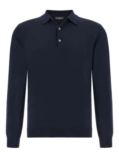 Boggi Milano wool polo shirt