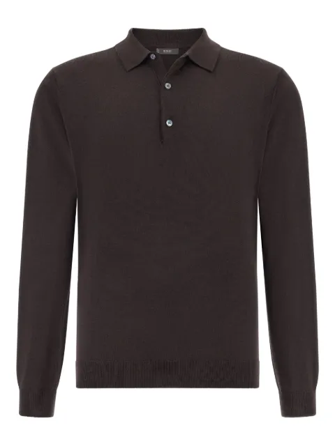 Boggi Milano long-sleeve polo shirt