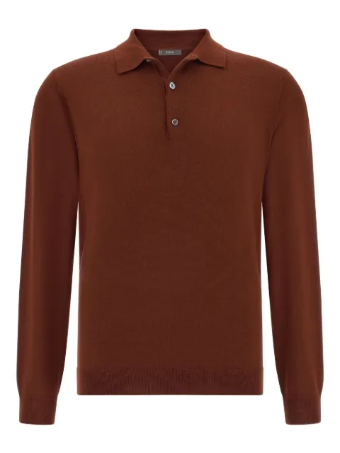 Boggi Milano wool polo shirt