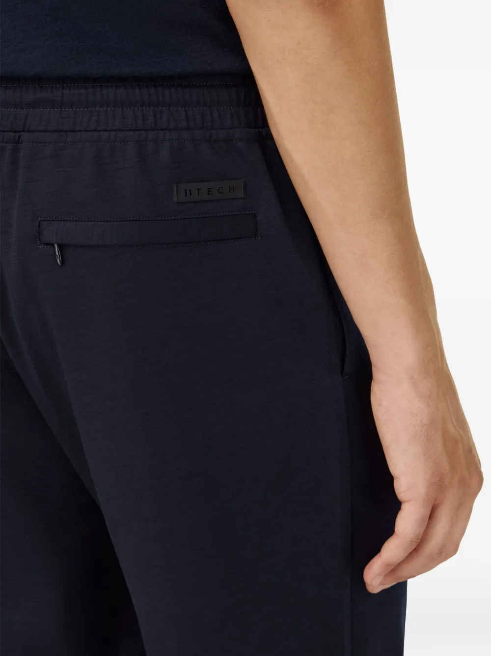 Boggi Milano Broek met trekkoord Blauw