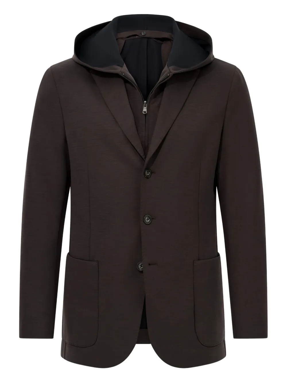 Boggi Milano Madison patch-pocket jacket | Brown | Image 1