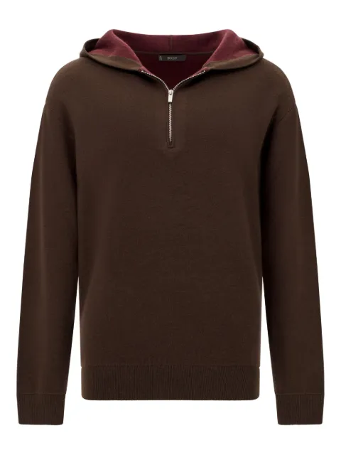 Boggi Milano half-zip hoodie