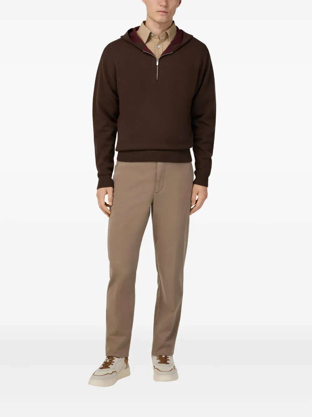 Boggi Milano half-zip hoodie | Hoodies | Image 2