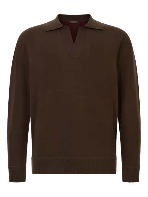 Boggi Milano polo-neck sweater 