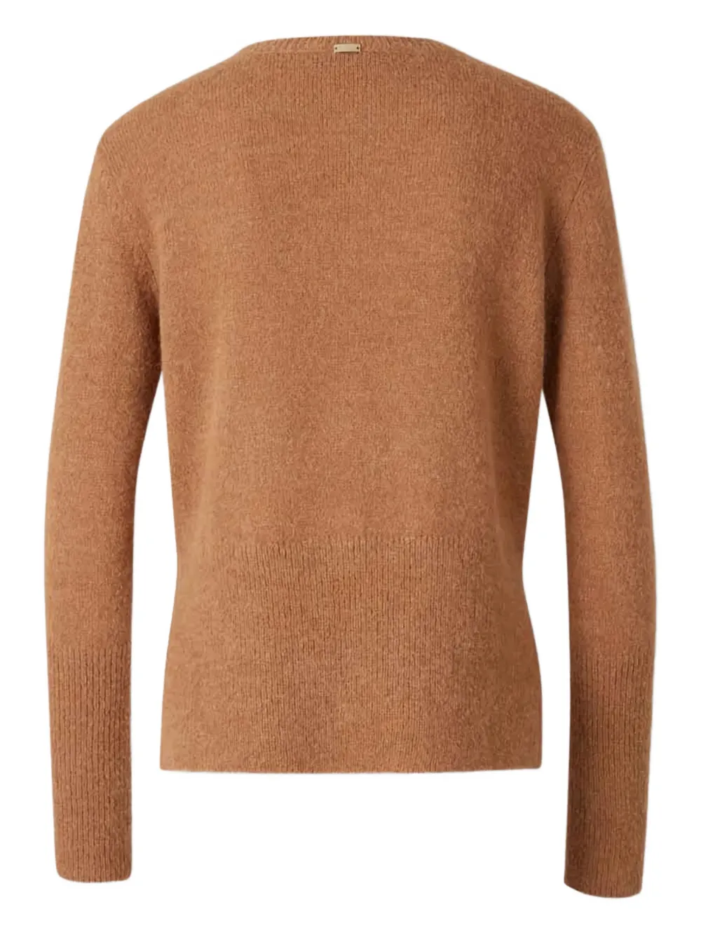 Herno ribbed-cuff crew-neck sweater | Knitted Sweaters | Image 2