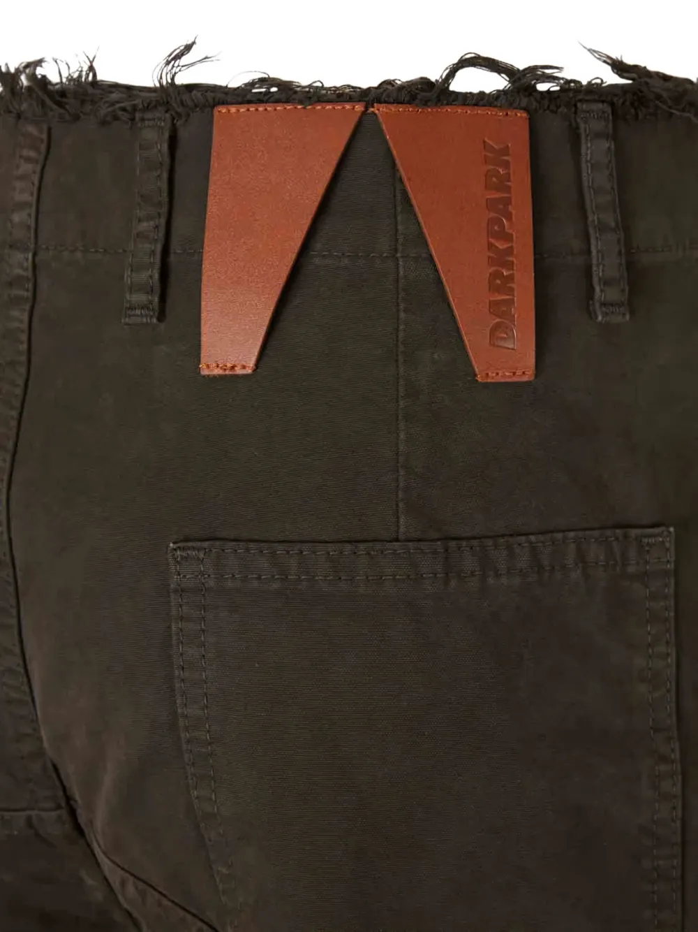 DARKPARK Rosalind broek met franje zak Bruin