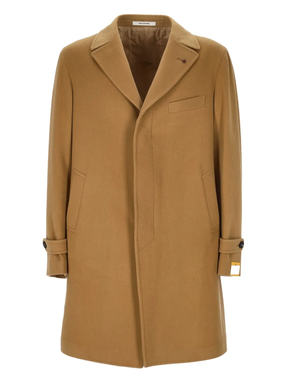 Tagliatore button-fastening coat | Brown | Image 1