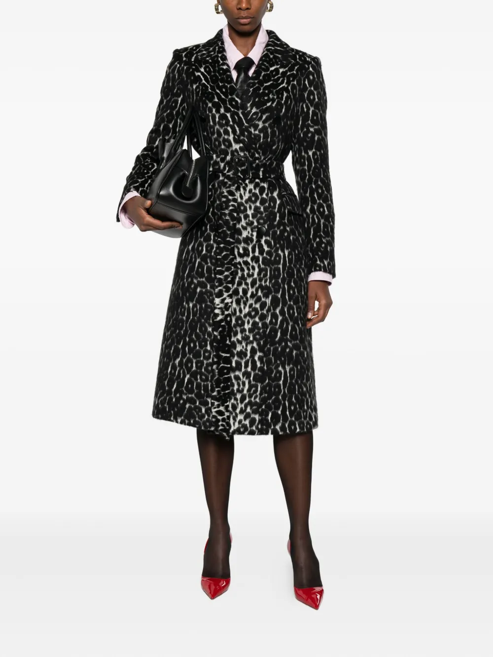 Tagliatore leopard-print coat | Double Breasted & Peacoats | Image 2