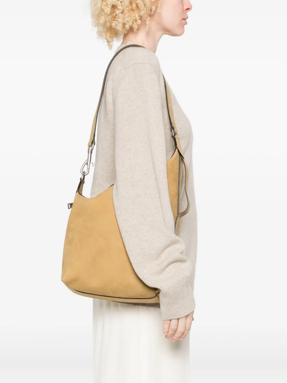 Tod's Kalfsleren schoudertas - Beige