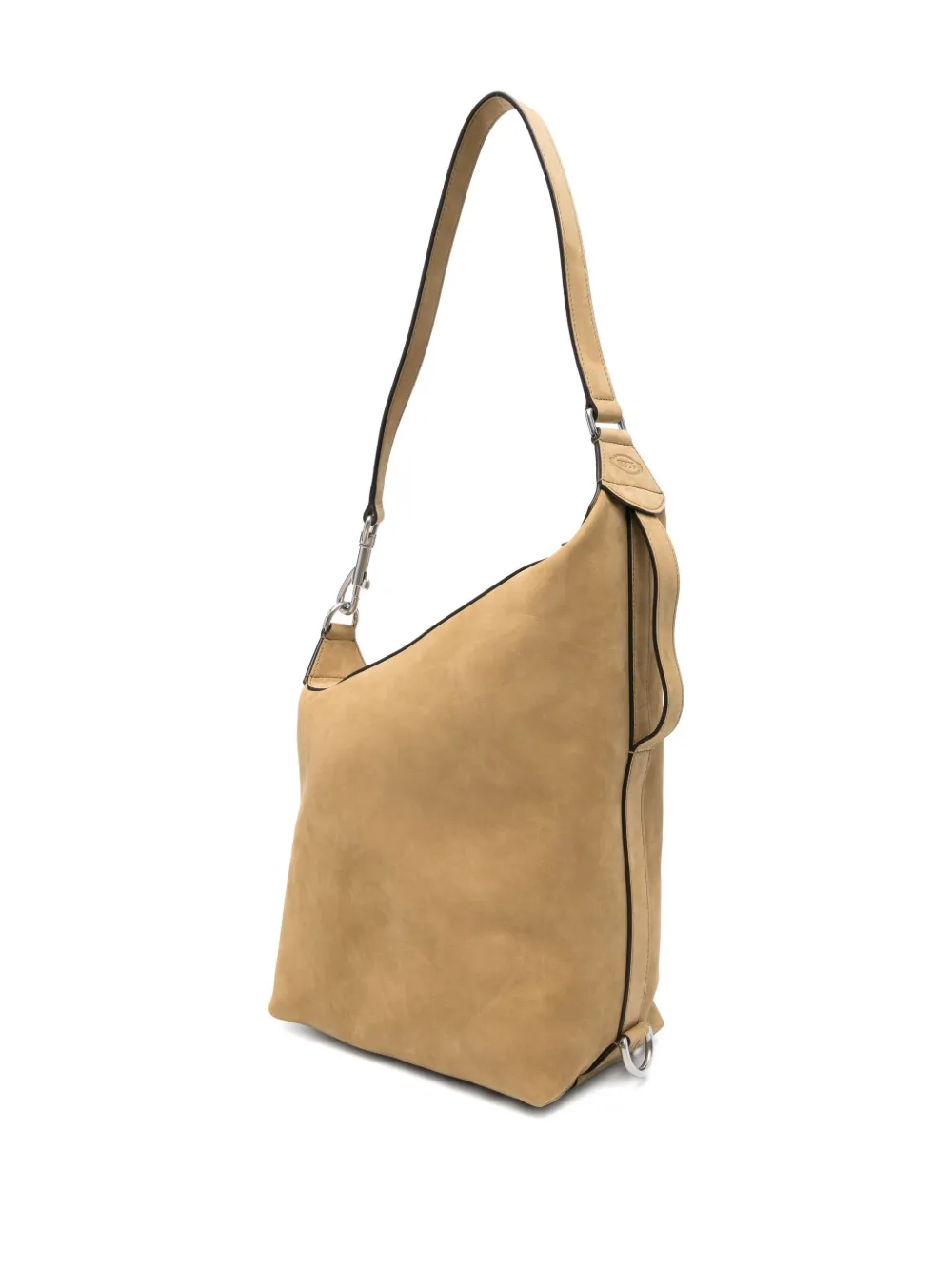 Tod's Kalfsleren schoudertas Beige
