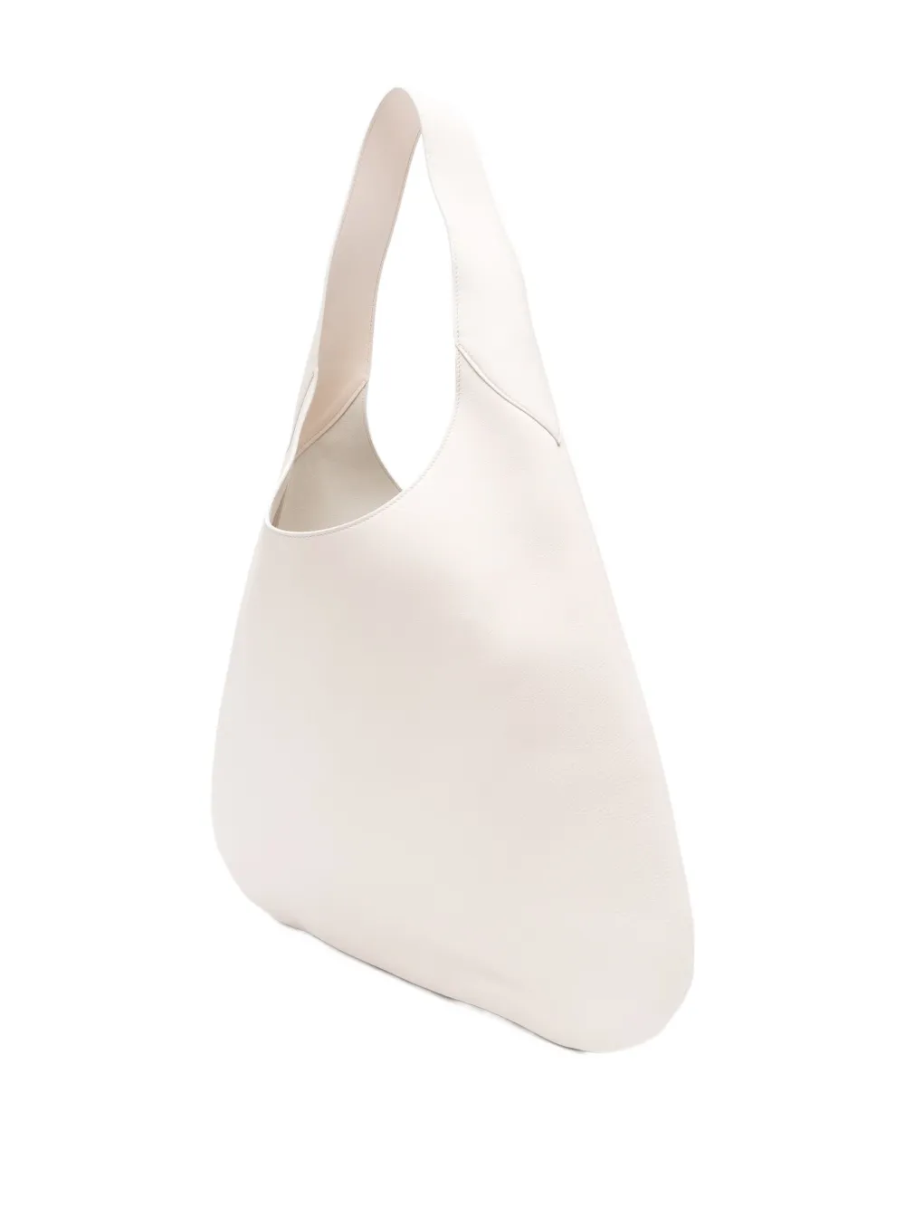 Carven Tommaso Leather Shoulder Bag In Neutral