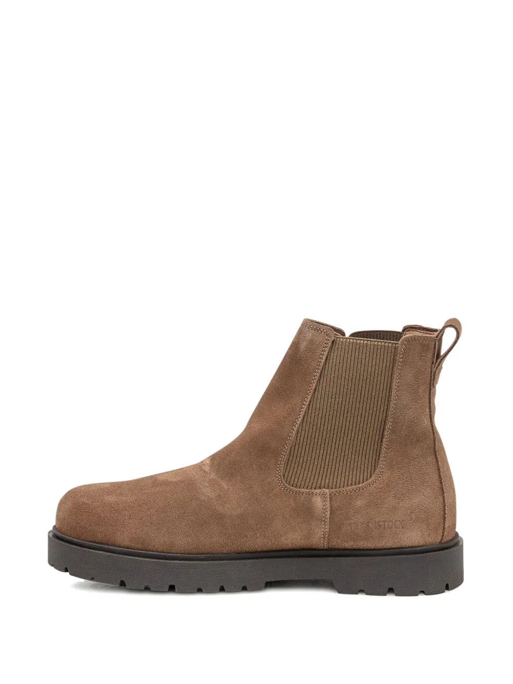 Birkenstock elasticated-panel suede boots Brown