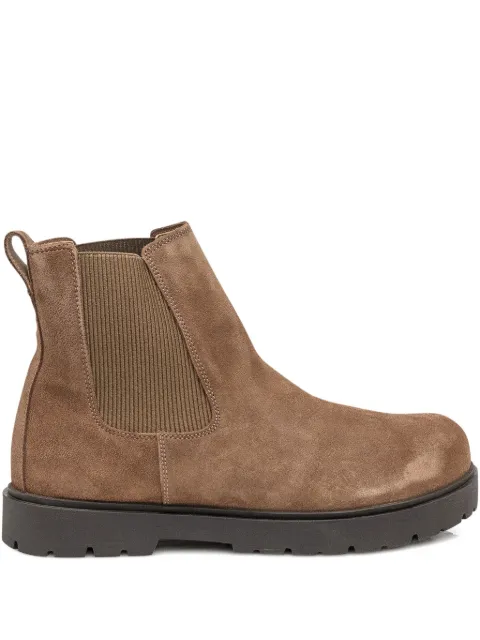 Birkenstock elasticated-panel suede boots