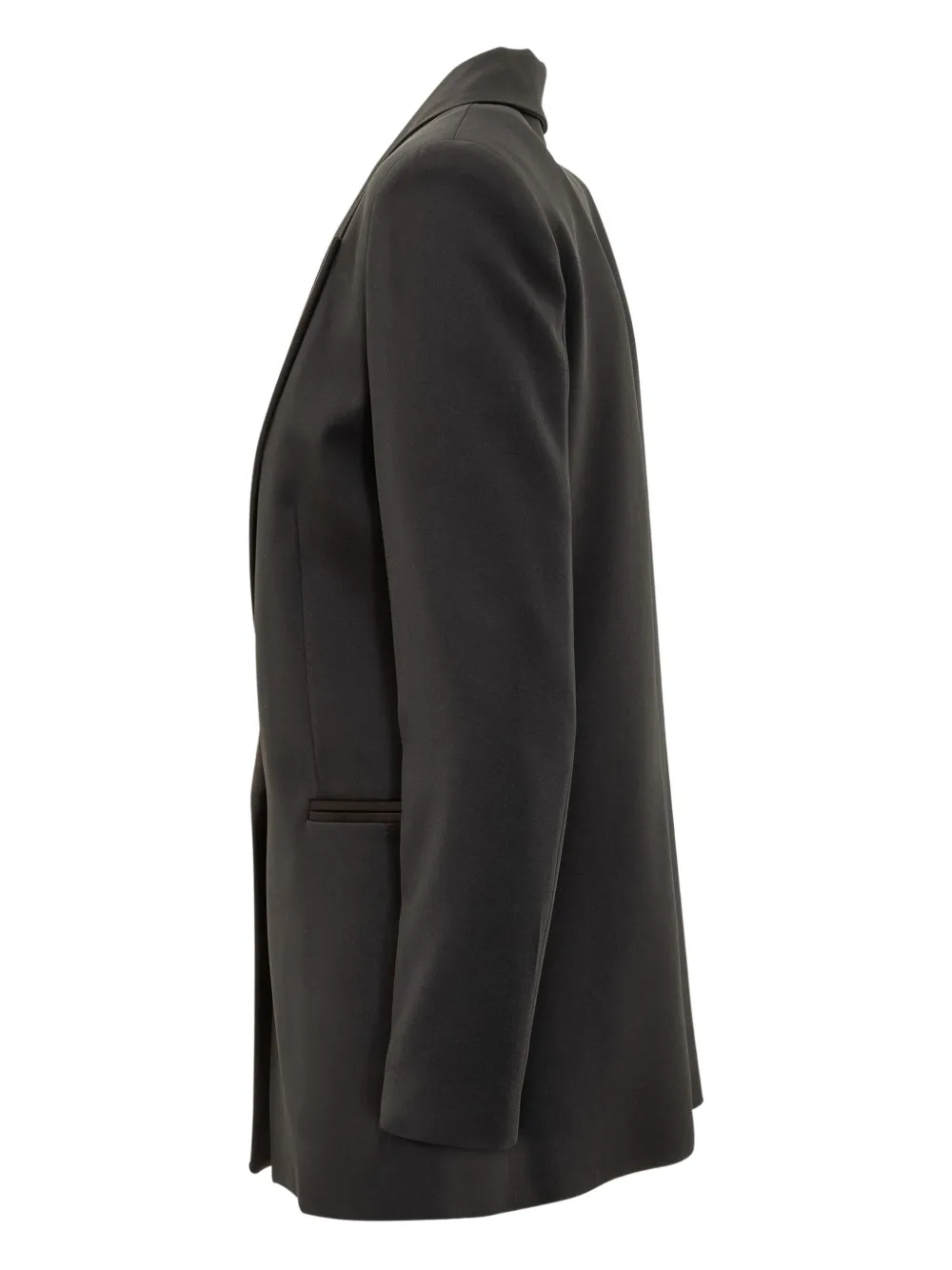 ACTUALEE Blazer met satijnen revers Zwart