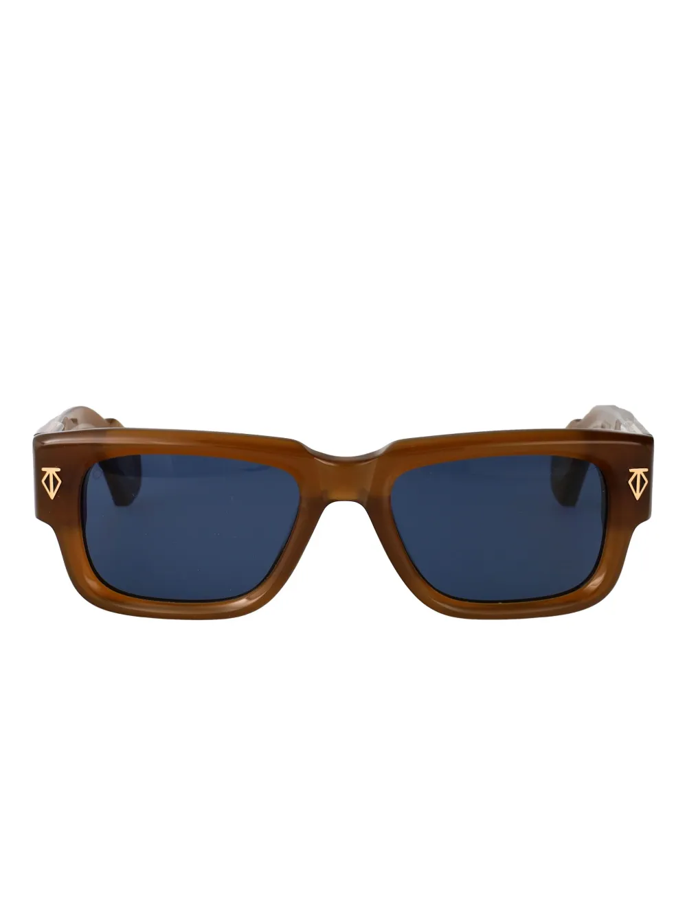 T Henri Eyewear Taycan スクエアフレーム サングラス - ブラウン T Henri Eyewear Taycan スクエアフレーム サングラス - ブラウン