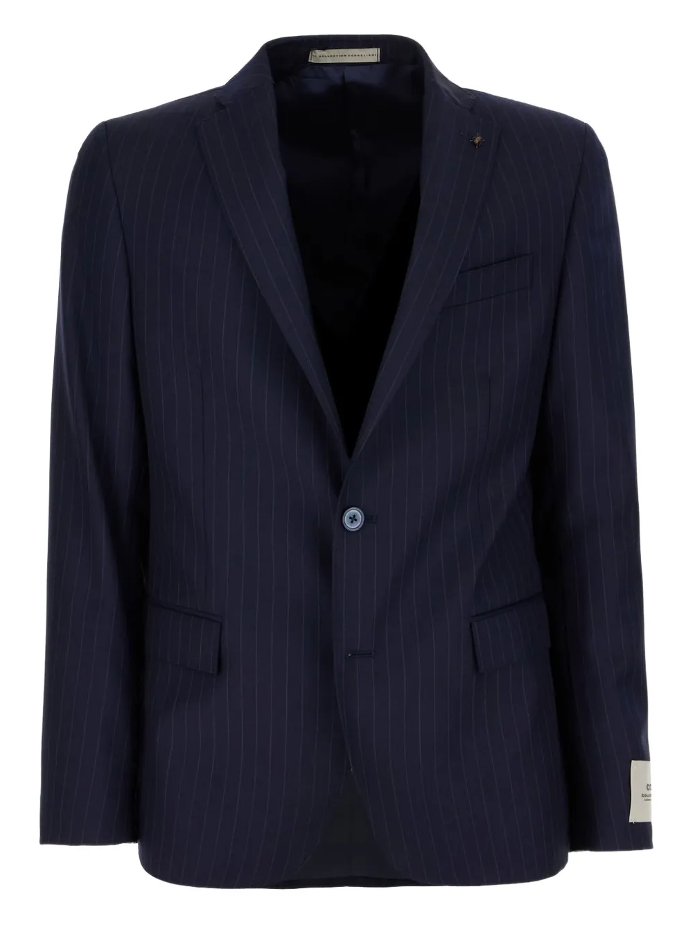 Corneliani pinstripe buttoned suit | Single Breasted Suits | Image 2