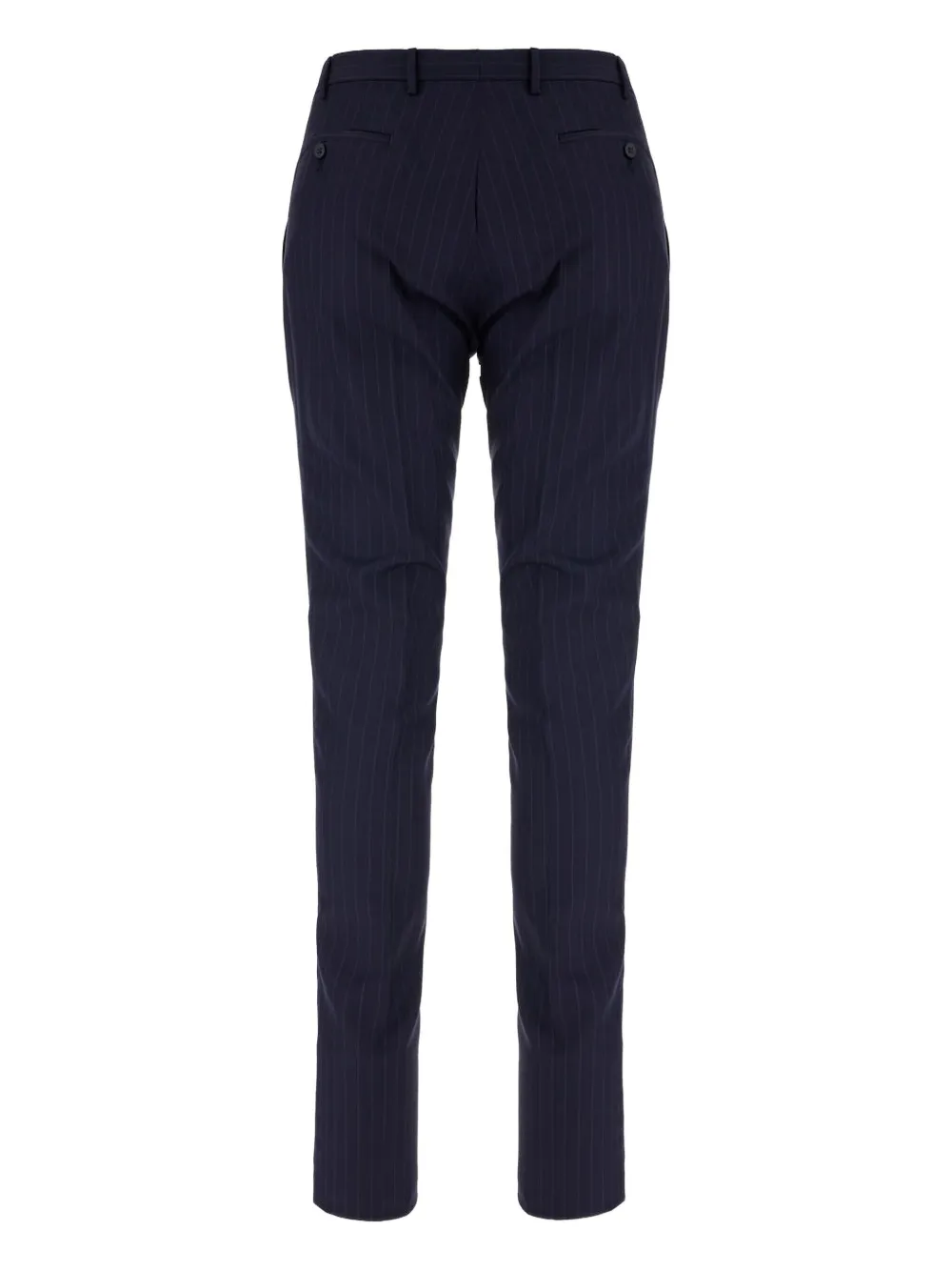 Corneliani Pak met krijtstreep en knopen Blauw