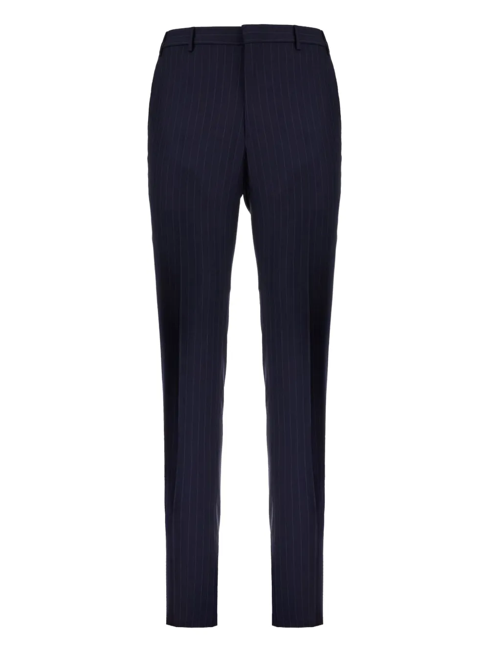 Corneliani Pak met krijtstreep en knopen Blauw