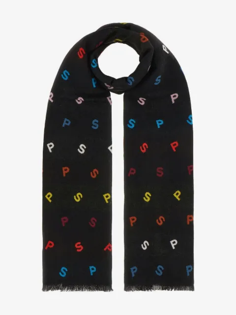 Paul Smith fringed scarf