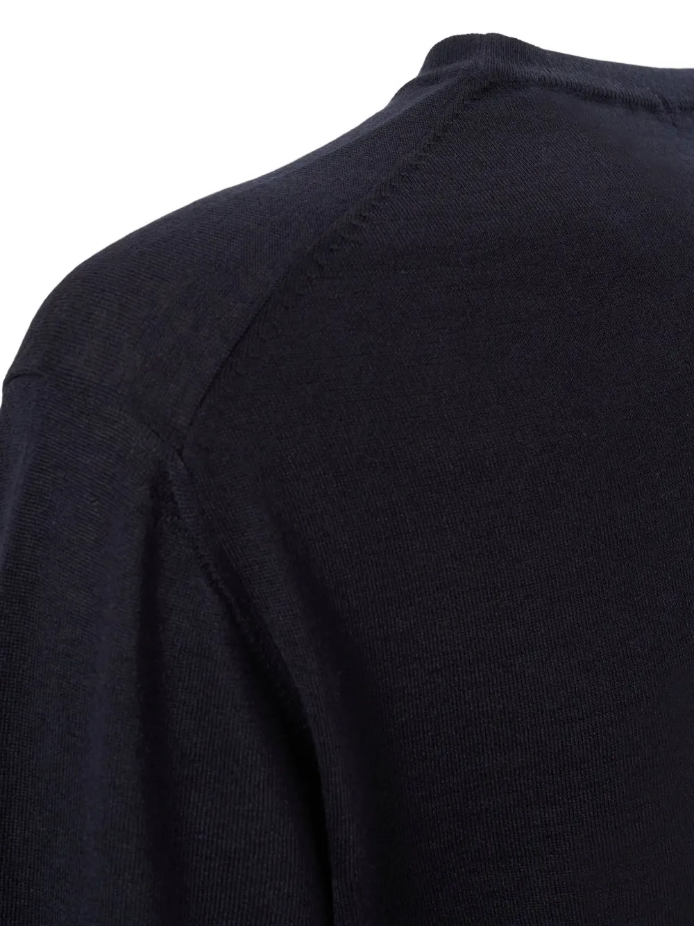 Malo Trui met ronde hals Blauw