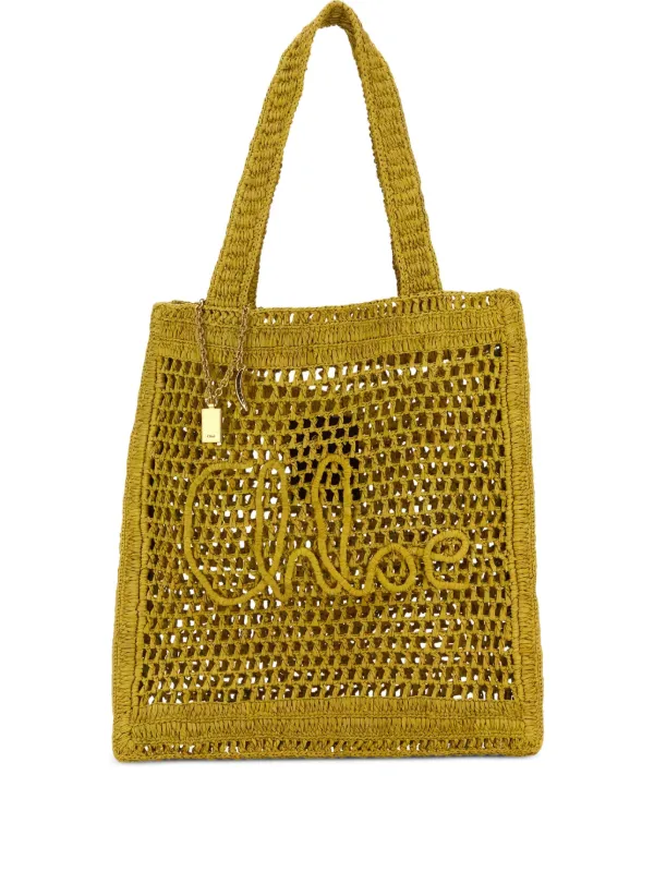 Chloé estate banana ラフィアトート 31790390_61438269_600.jpg