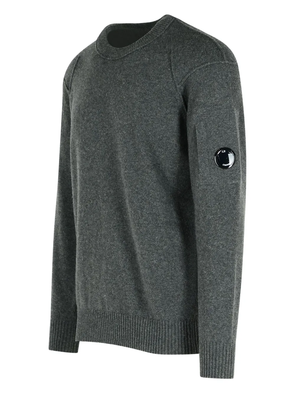 C.P. Company Geribbelde sweater Grijs