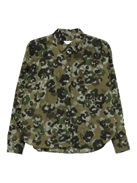 Robert Friedman floral-print button-down shirt