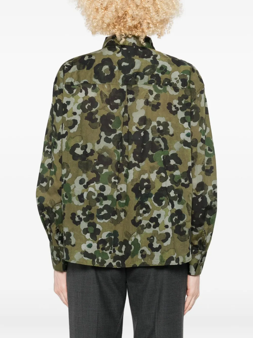 Robert Friedman Floral-print Button-down Shirt In Multi