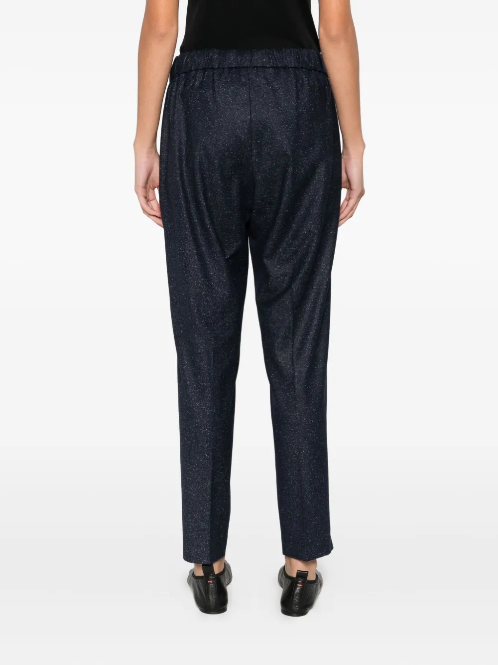 Berwich Broek met trekkoord Blauw