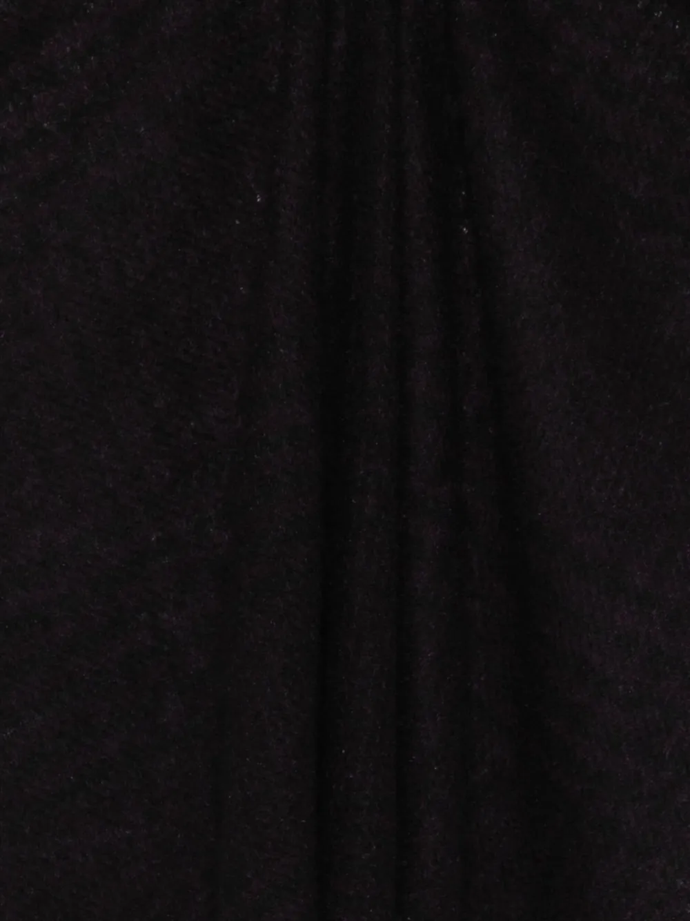Faliero Sarti frayed square scarf - Zwart