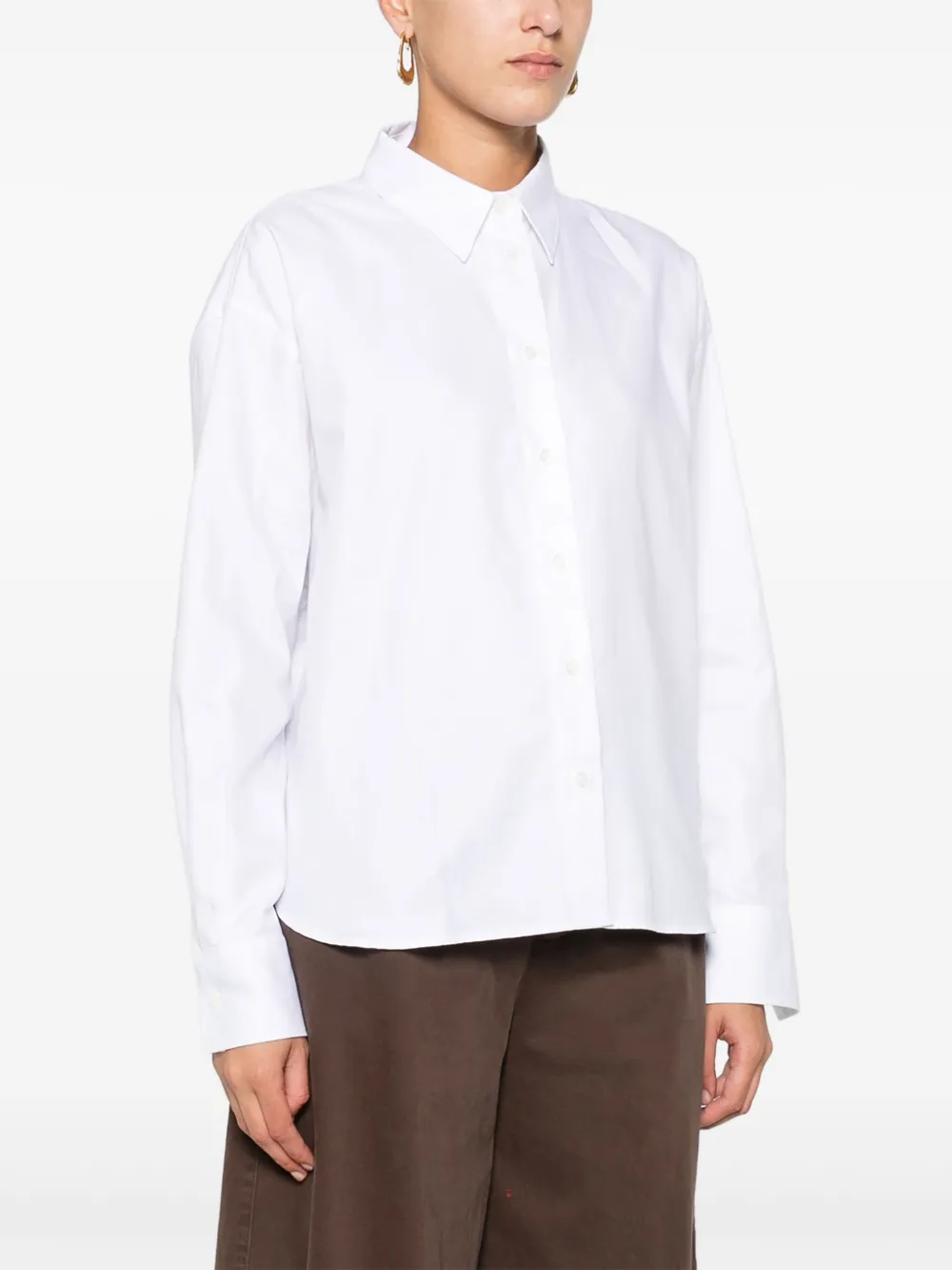 Robert Friedman Button-down Shirt In White
