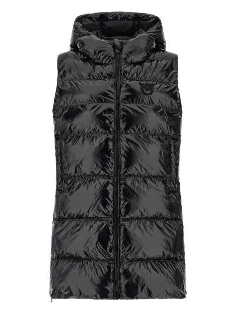 PINKO quilted hooded gilet